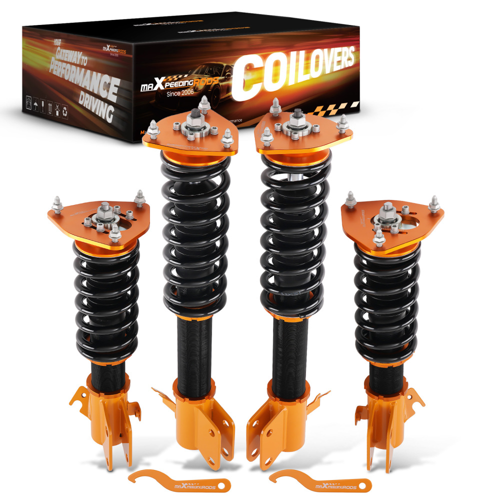 Compatible for Subaru Impreza GDB GDA 02-07 Adj HeightCamber Coilover Suspension Kit Lowering Kit