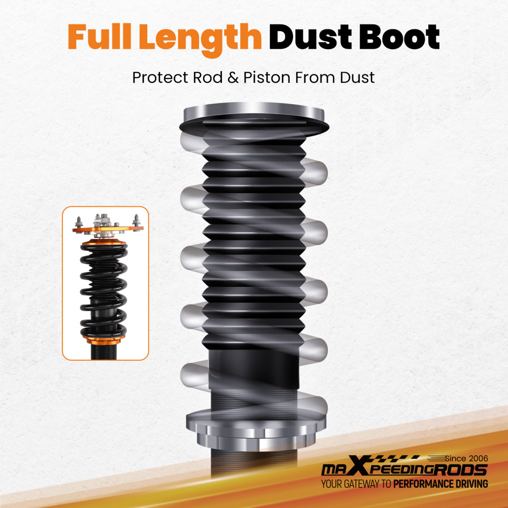 Compatible for Subaru Impreza GDB GDA 02-07 Adj HeightCamber Coilover Suspension Kit Lowering Kit