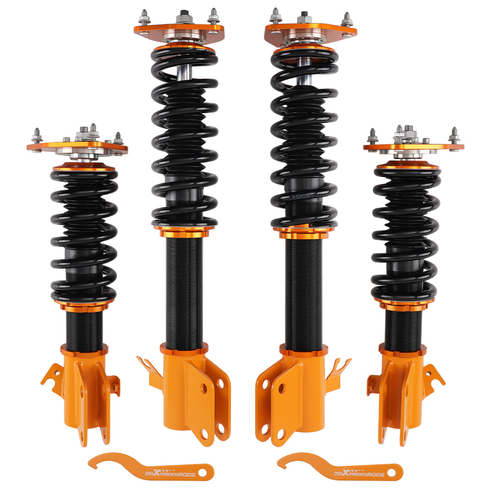Compatible for Subaru Impreza GDB GDA 02-07 Adj HeightCamber Coilover Suspension Kit Lowering Kit