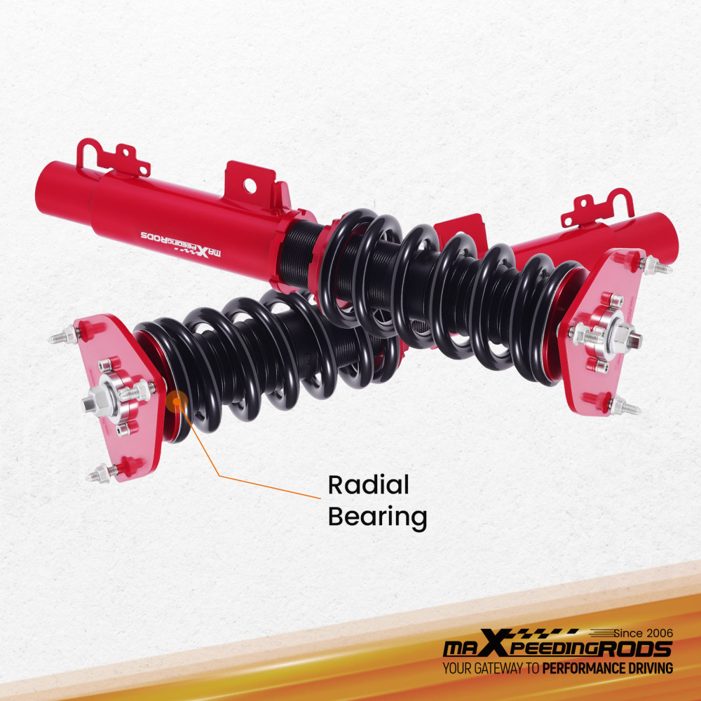Maxpeedingrods Coilover Suspension Kit compatible for Ford Taurus 1997-2007 Shocks Struts