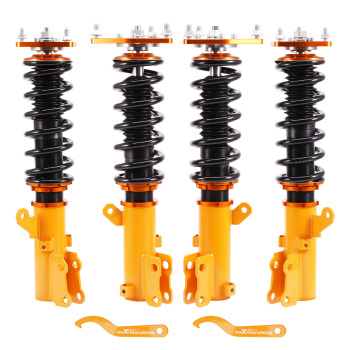 KIT Assetto Regolabile a Ghiera Ammortizzatore compatibile per Hyundai Coupé GK 2002-2009