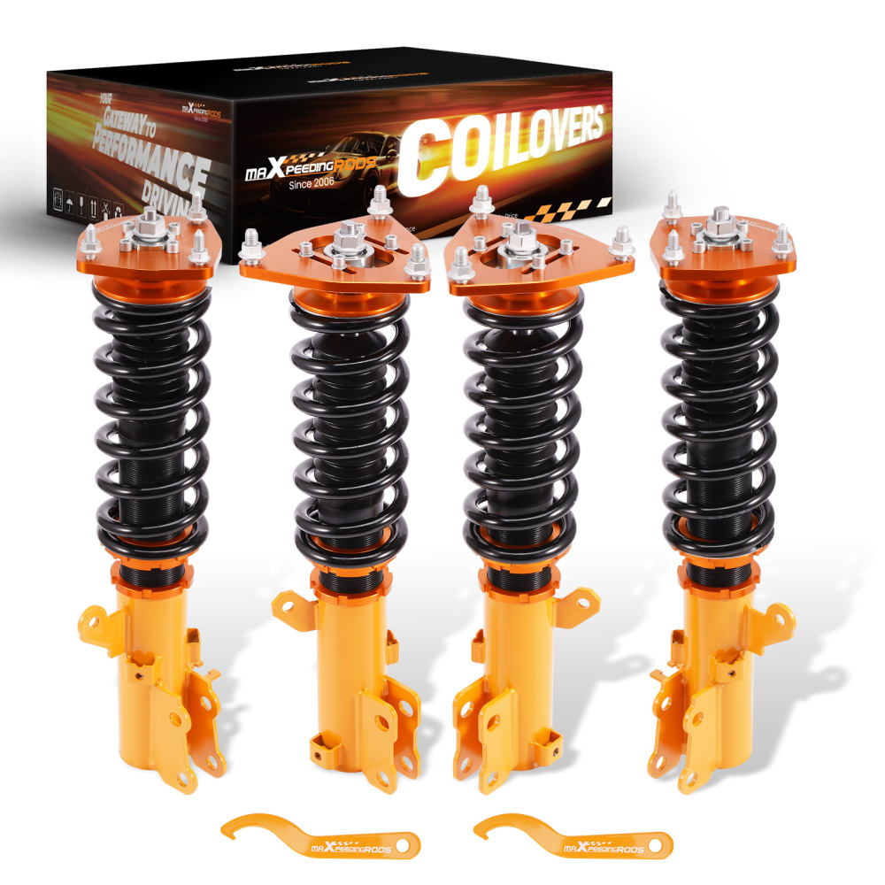 KIT Assetto Regolabile a Ghiera Ammortizzatore compatibile per Hyundai Coupé GK 2002-2009