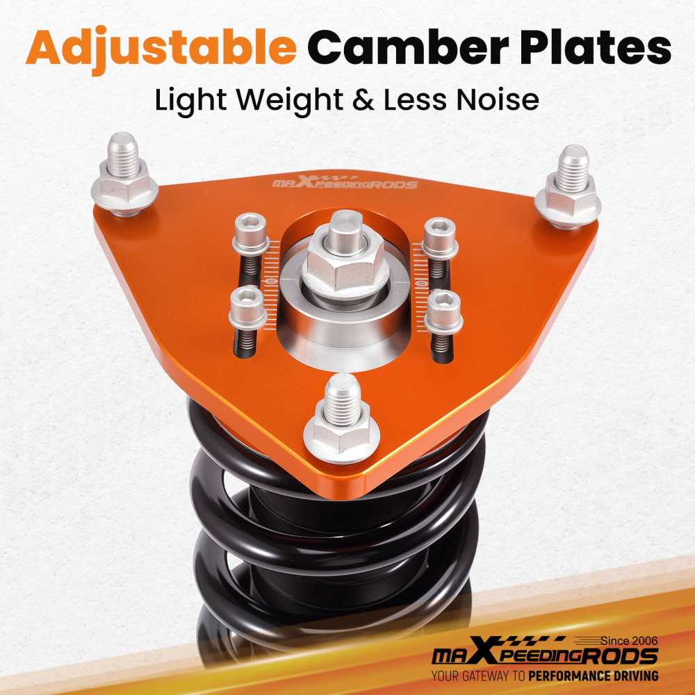 KIT Assetto Regolabile a Ghiera Ammortizzatore compatibile per Hyundai Coupé GK 2002-2009