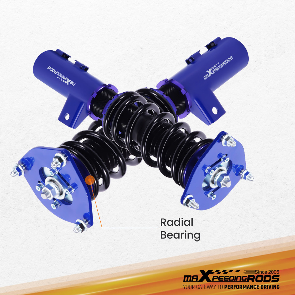 Coilovers Kit compatible for Hyundai Veloster 2012-2017 1.6L Adj. Height Shock Absorbers