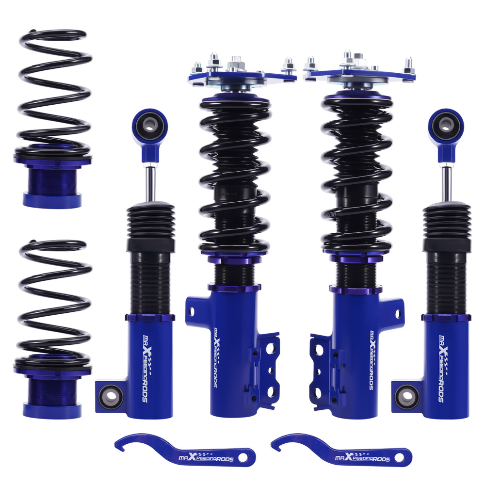 Coilovers Kit compatible for Hyundai Veloster 2012-2017 1.6L Adj. Height Shock Absorbers