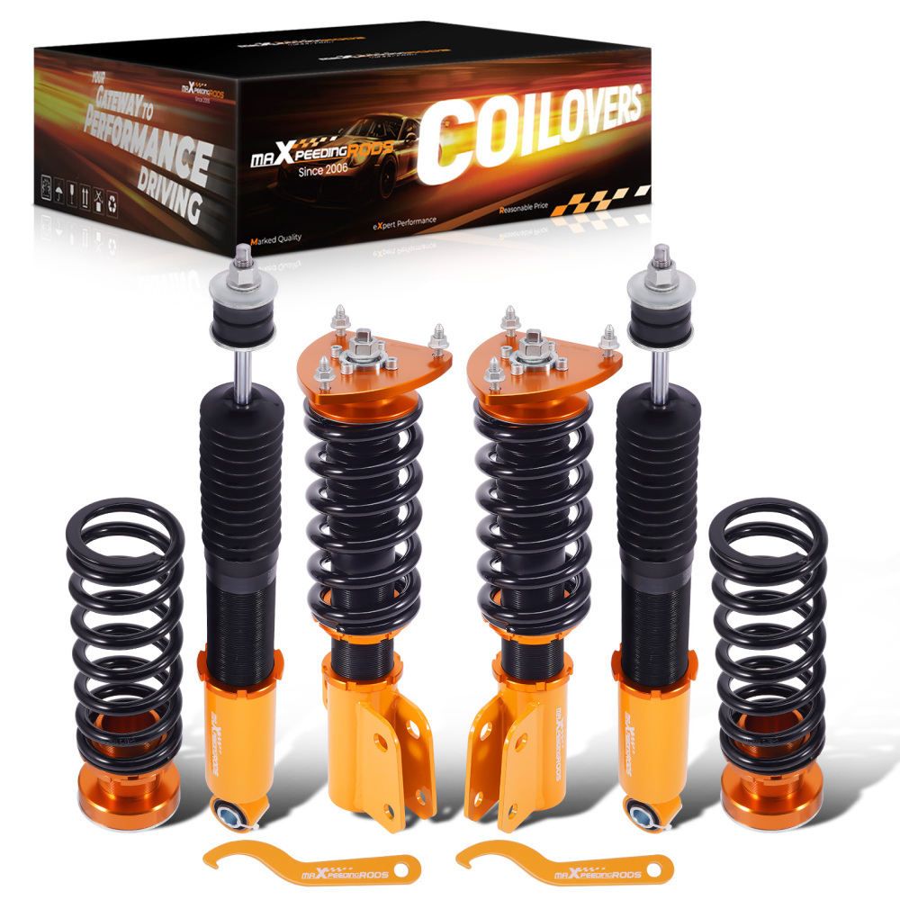 Front Complete Coil Spring Struts Rear Shocks compatible for Scion xB 2004-2006 Coilovers