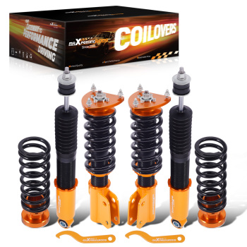 Front Complete Coil Spring Struts Rear Shocks compatible for Scion xB 2004-2006 Coilovers