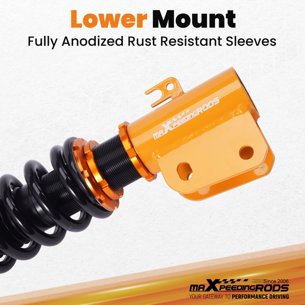 Front Complete Coil Spring Struts Rear Shocks compatible for Scion xB 2004-2006 Coilovers