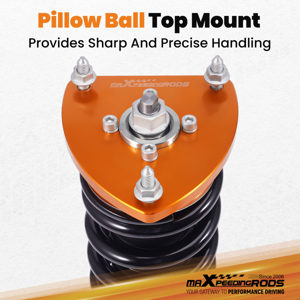 Front Complete Coil Spring Struts Rear Shocks compatible for Scion xB 2004-2006 Coilovers