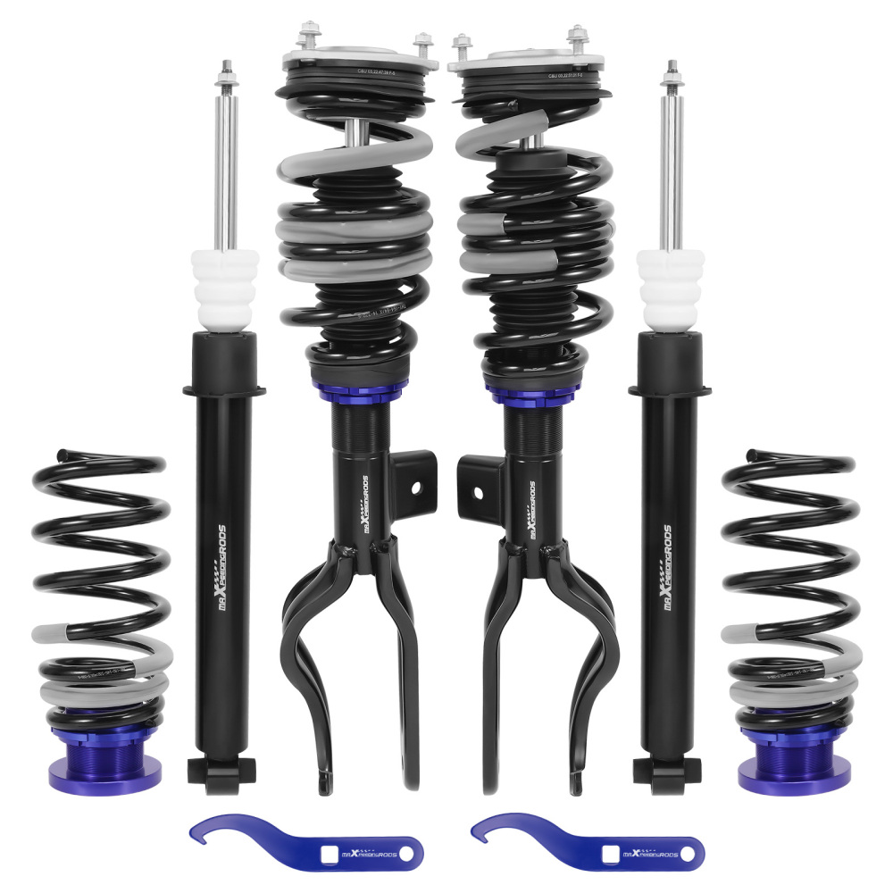 MaXpeedingrods Coilovers Lowering Kit compatible for Tesla Model 3 AWD Height Adjustable