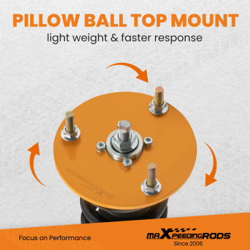 Conversion Damortisseurs Pneumatiques En Ressorts compatible pour Cadillac Escalade 2007kit d'abaissement