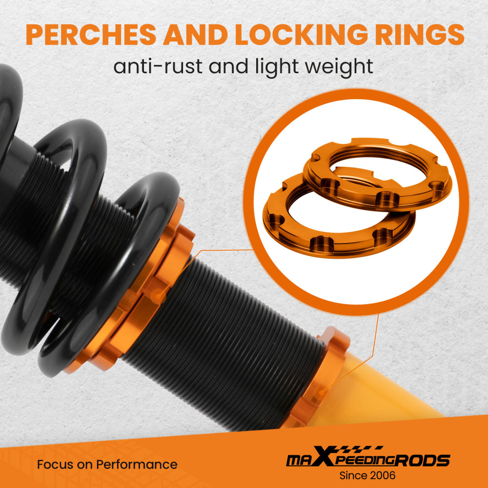 Struts Shocks Absorbers compatible for Chevy Avalanche/ Compatible for Tahoe GMC Yukon Front Rear Coilover lowering kit