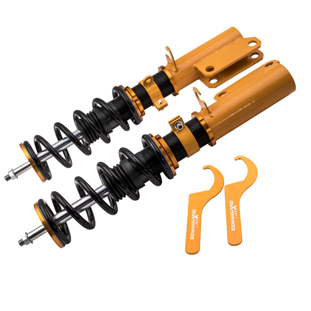 Compatible for BMW X5 E53 2000-2006 2002 2003 2004 2005 2x Front Coilover Shocks Springs Lowering Kit