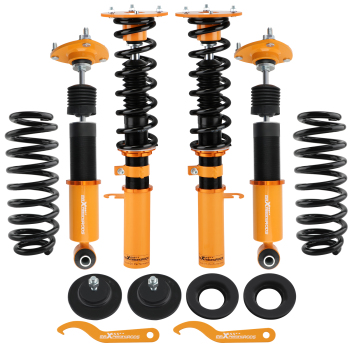 Air to Coil Coilovers ShocksSprings Conversion Kits compatible for BMW X5 E53 2000-2006