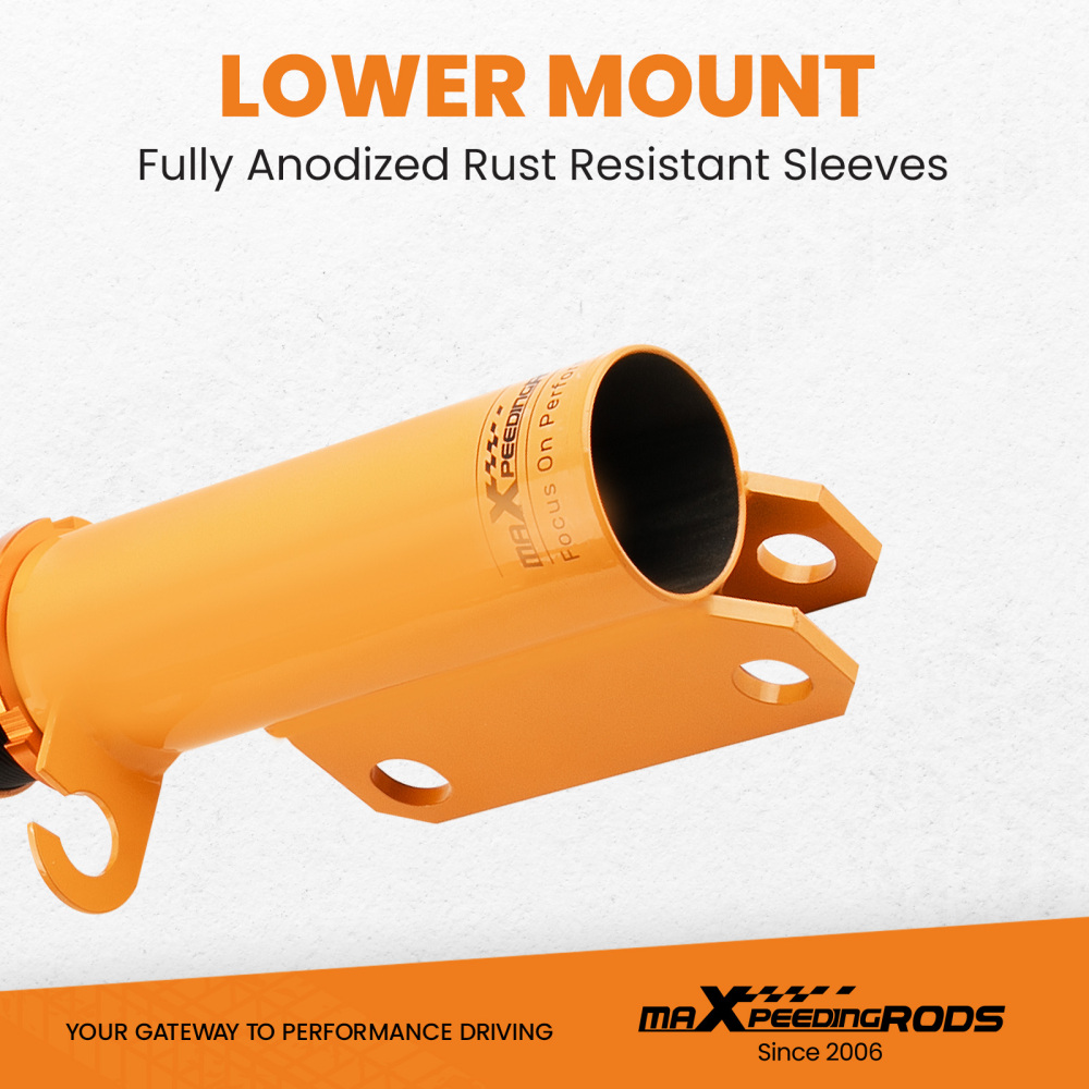 Air to Coil Coilovers ShocksSprings Conversion Kits compatible for BMW X5 E53 2000-2006