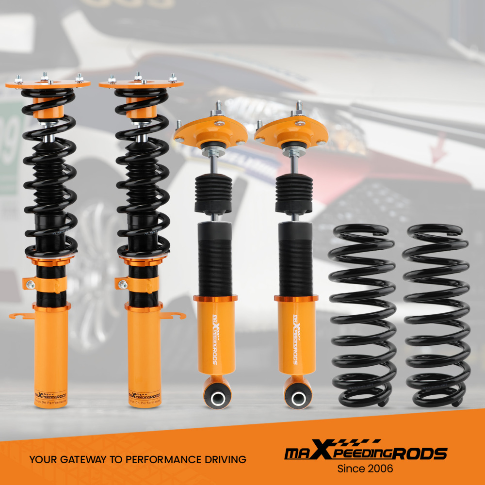 Air to Coil Coilovers ShocksSprings Conversion Kits compatible for BMW X5 E53 2000-2006