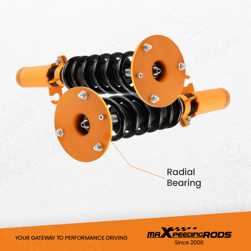 Air to Coil Coilovers ShocksSprings Conversion Kits compatible for BMW X5 E53 2000-2006