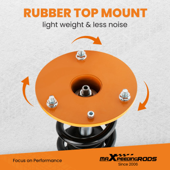 Compatible for BMW X5 E53 2000-2006 2002 2003 2004 2005 2x Front Coilover Shocks and Springs Lowering Kit