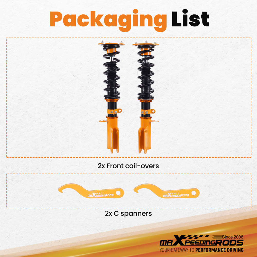 Coilovers kit compatible for BMW X5 E53 2000-2006 2001 2002 2003 2004 2005