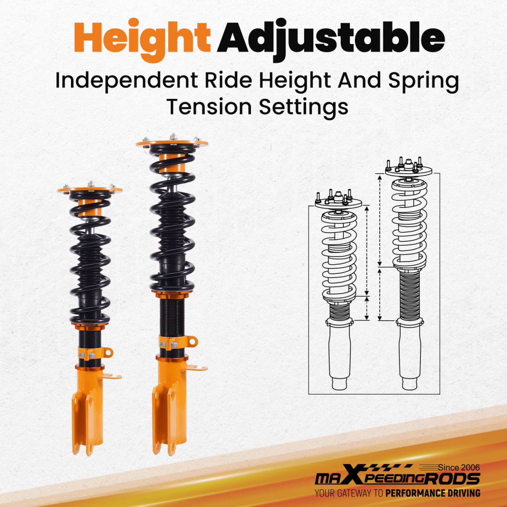 Coilovers kit compatible for BMW X5 E53 2000-2006 2001 2002 2003 2004 2005