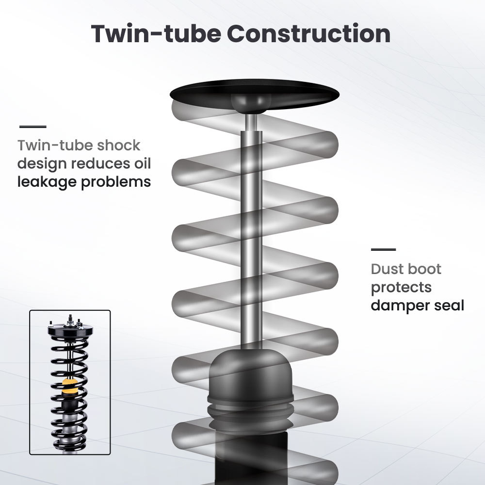 Front Air to Coil Spring Suspension Conversion Kit Compatible for Mercedes-Benz S Class S430 2000-2006 lowering kit