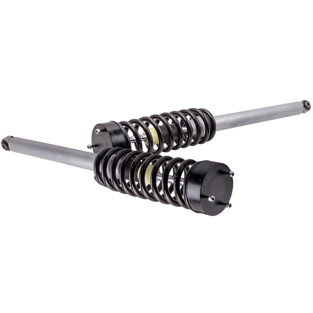 Airmatic Air to Coil Spring Rear Conversion Kit Compatible for Mercedes S500 W220 2000-2006 Lowering Kit