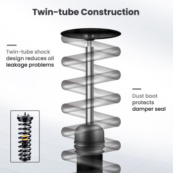Compatible for Mercedes Benz W220 S600 Spring 2203205013 Rear Airmatic to Coil Conversion Lowering Kit