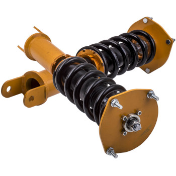 Height Adjustable Shocks Springs Front Pair Set compatible for Lincoln Mark VIII 1993-1998