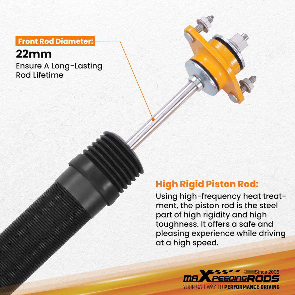 Compatible for Lincoln Mark VIII 93-98 Assembly Air to Struts Coil Springs Conversion Kits