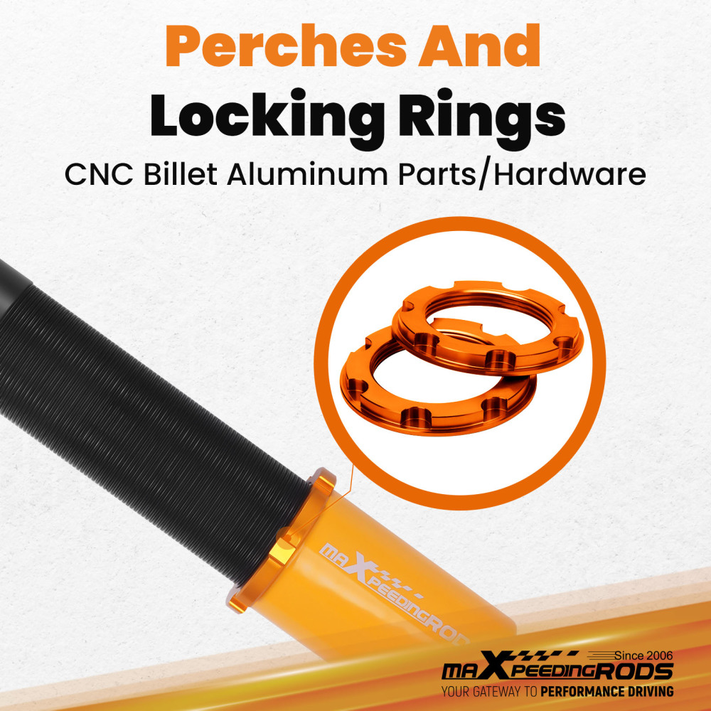 Compatible for Lincoln Mark VIII 93-98 Assembly Air to Struts Coil Springs Conversion Kits