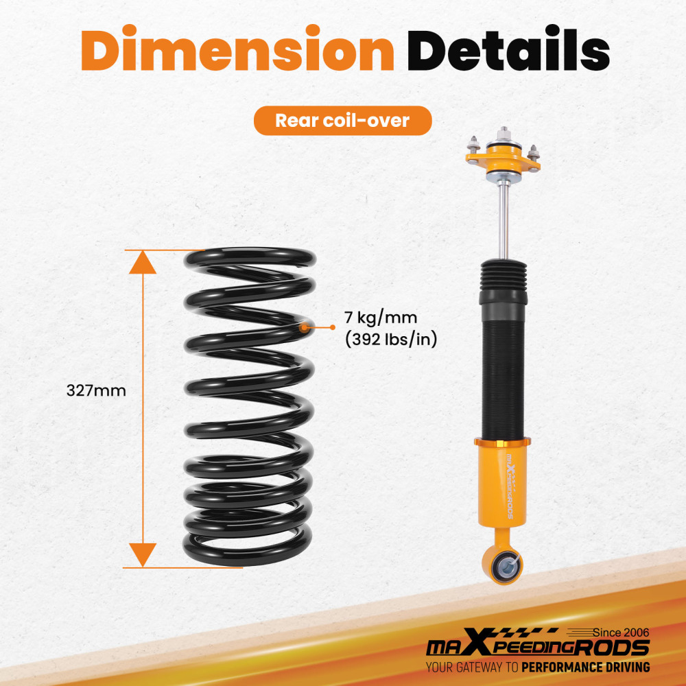 Compatible for Lincoln Mark VIII 93-98 Assembly Air to Struts Coil Springs Conversion Kits