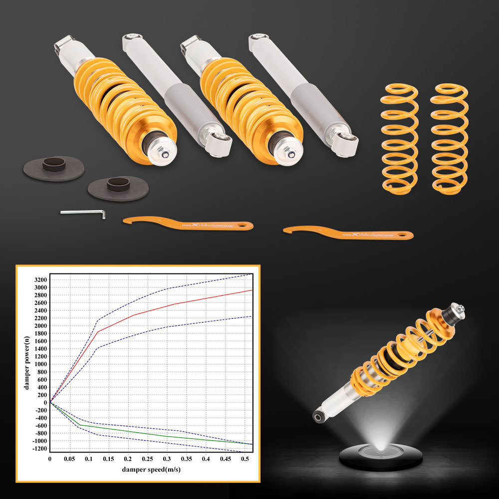 Kit de bobina de suspensión compatible para Lincoln Navigator 98-02 Coilovers Amortiguadores