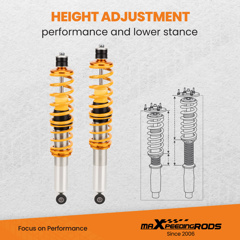 Kit de bobina de suspensión compatible para Lincoln Navigator 98-02 Coilovers Amortiguadores