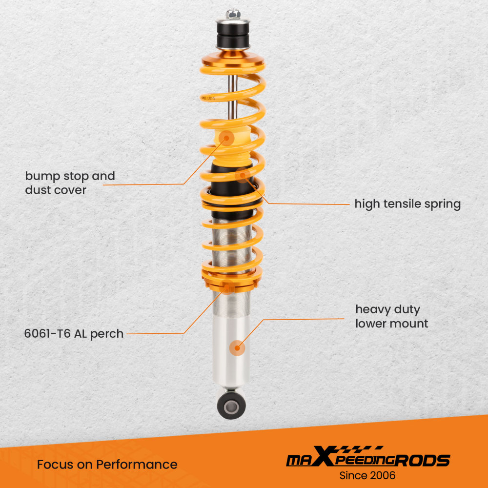 Kit de bobina de suspensión compatible para Lincoln Navigator 98-02 Coilovers Amortiguadores