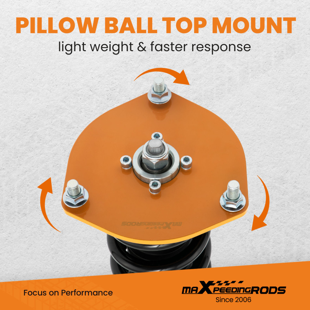 MaXpeedingrods Coilovers Suspension compatible for Mitsubishi 3000GT 1991-1999 compatible for FWD lowering kit