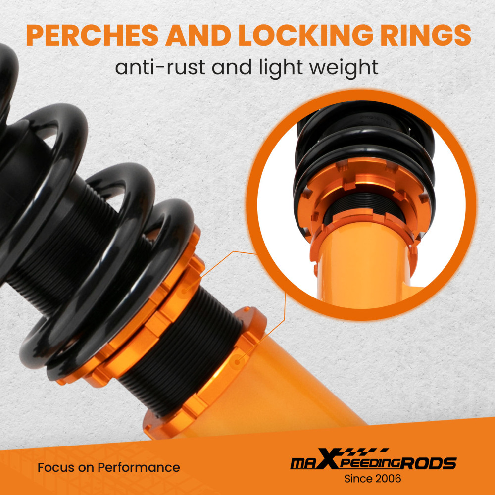 MaXpeedingrods Coilovers Suspension compatible for Mitsubishi 3000GT 1991-1999 compatible for FWD lowering kit