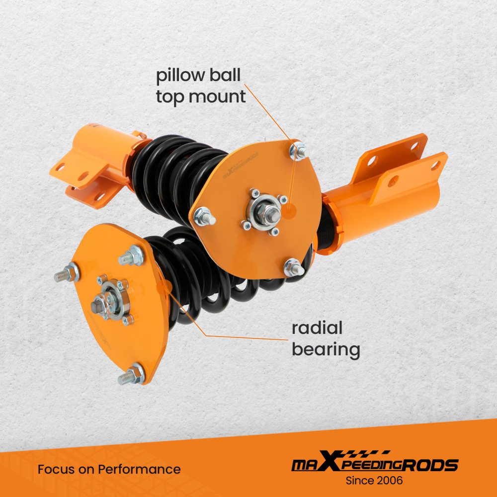 MaXpeedingrods Coilovers Suspension compatible for Mitsubishi 3000GT 1991-1999 compatible for FWD lowering kit