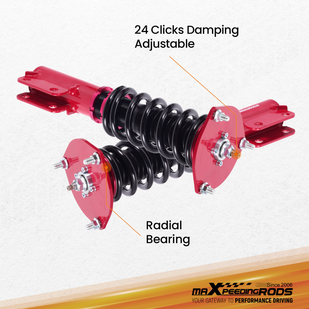 Coilovers Coils compatible for Mitsubishi 3000GT compatible for AWD 1991-1999 92 93 94 95 96 97 98 Shocks lowering kit