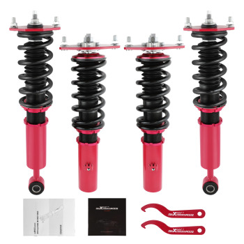 Coilover shock absorber compatible for Mitsubishi 3000GT VR-4 AWD 1991-1999 compatible for Dodge Stealth AWD 1991-1996 lowering kit