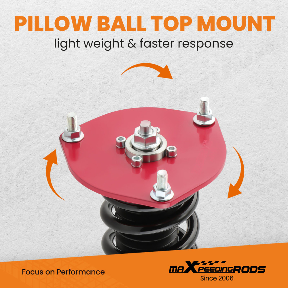 Coilover shock absorber compatible for Mitsubishi 3000GT VR-4 AWD 1991-1999 compatible for Dodge Stealth AWD 1991-1996 lowering kit