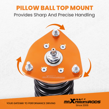 Kit Suspension Combine Fileté Compatible pour Nissan 350Z Z33 Skyline Coupe V352003-2008