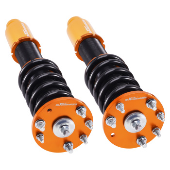 Compatible for Honda Accord 8th Gen Full Assembly Golden Coilover Suspension Kits 2008 - 2012 Lowering Kit