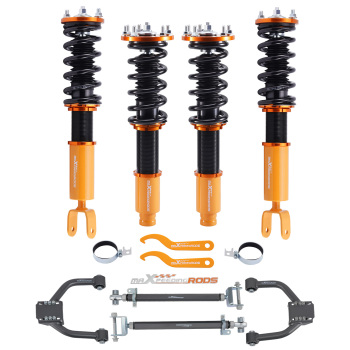 MaXpeedingrods CoiloversCamber Arm Kit compatible for Honda Accord 08-12 compatible for Acura TSX 09-14