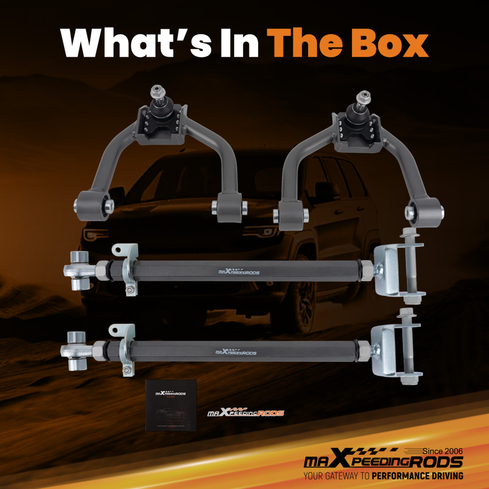 MaXpeedingrods CoiloversCamber Arm Kit compatible for Honda Accord 08-12 compatible for Acura TSX 09-14