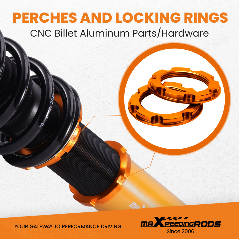 MaXpeedingrods CoiloversCamber Arm Kit compatible for Honda Accord 08-12 compatible for Acura TSX 09-14