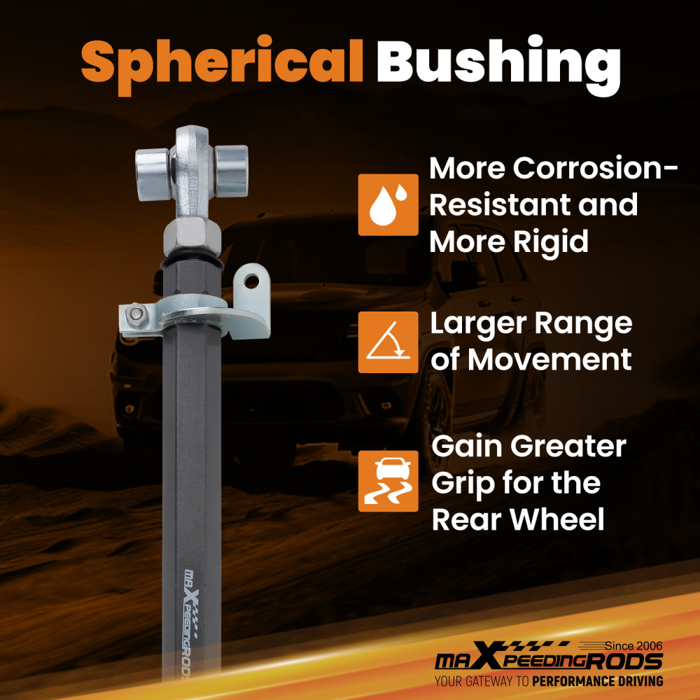 MaXpeedingrods CoiloversCamber Arm Kit compatible for Honda Accord 08-12 compatible for Acura TSX 09-14