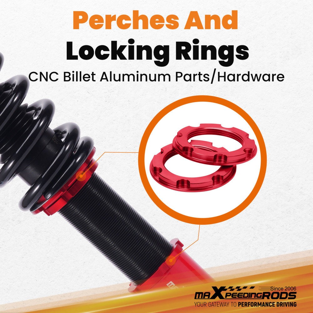 Coilovers Suspension Shocks compatible for Honda Accord VIII CP 2008-12 3.5 2.4 2.0 i-VTEC