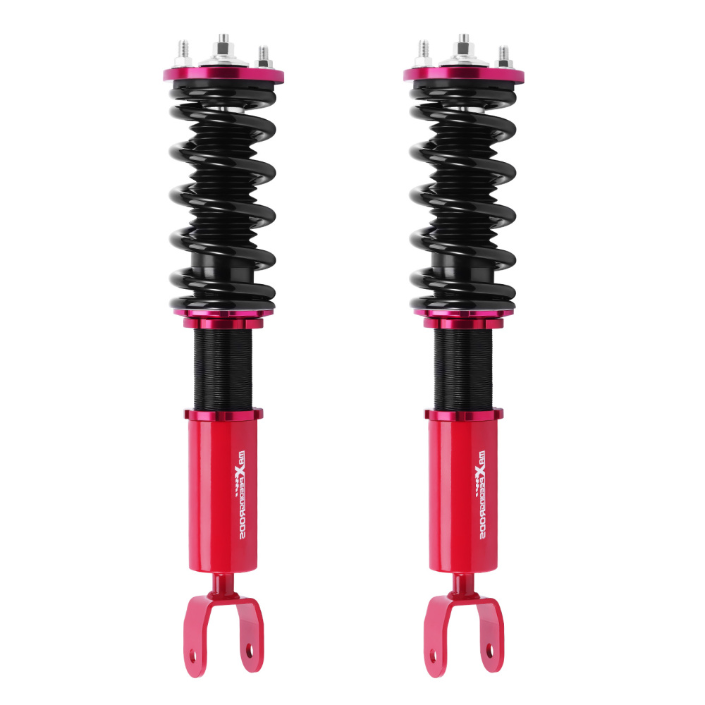 Compatible for Honda Accord 2008-2012 Coilovers Suspension Kit RedLowering Kit