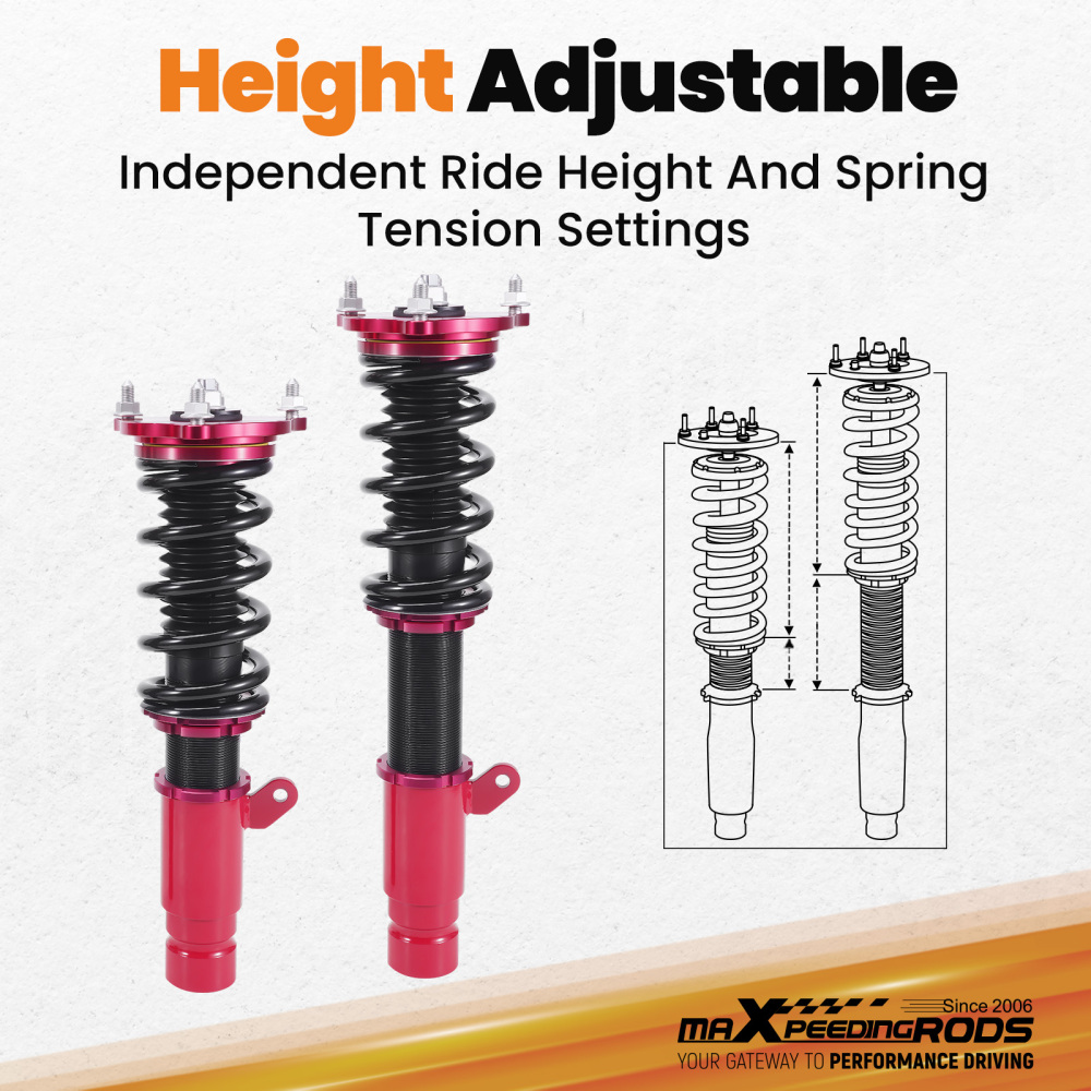 MaXpeedingrods Coilovers Suspension Lowering Kit compatible for Honda Accord 18-22