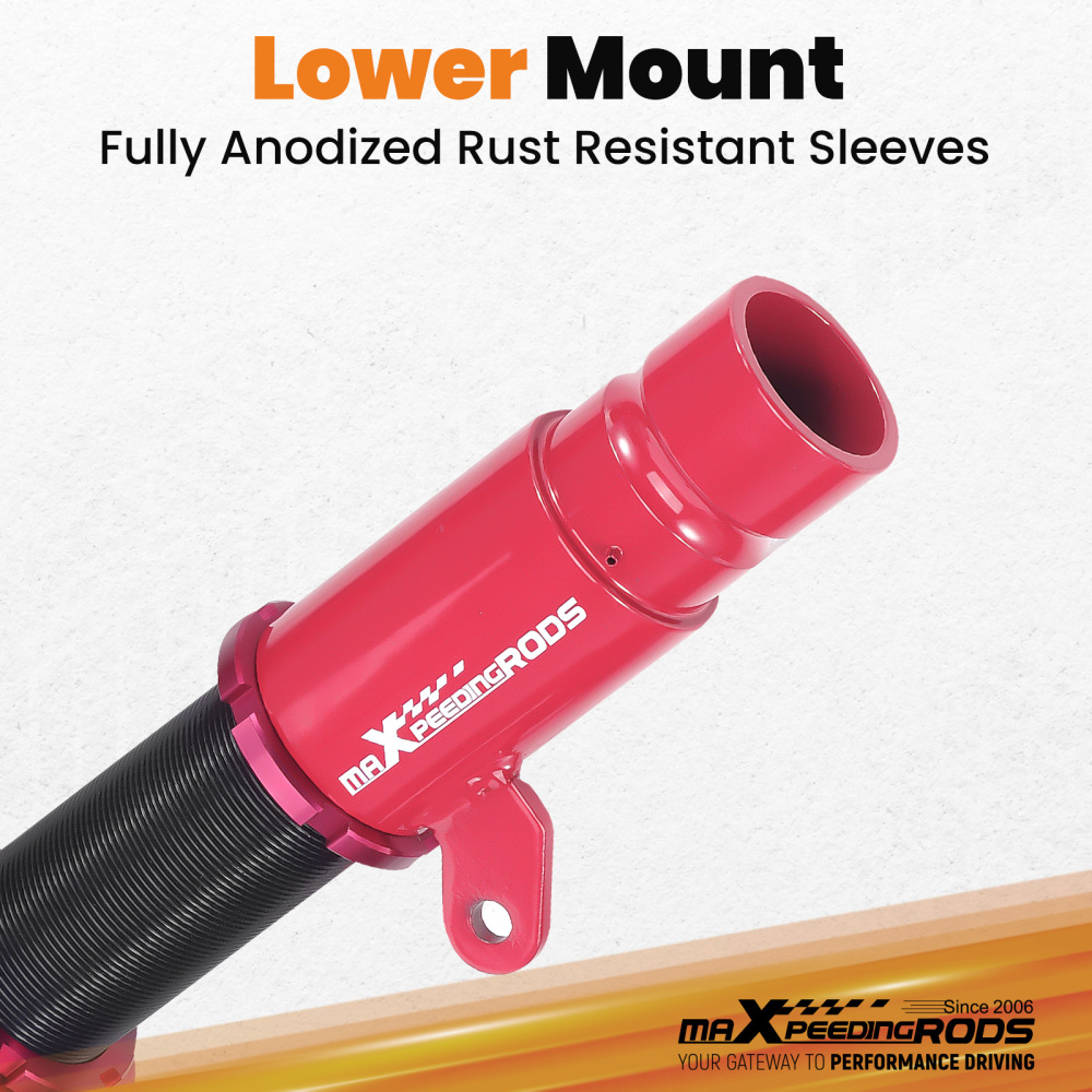 Coilover Lowering KitAdjustable Rear Camber Arms compatible for Honda Accord 2018-2022